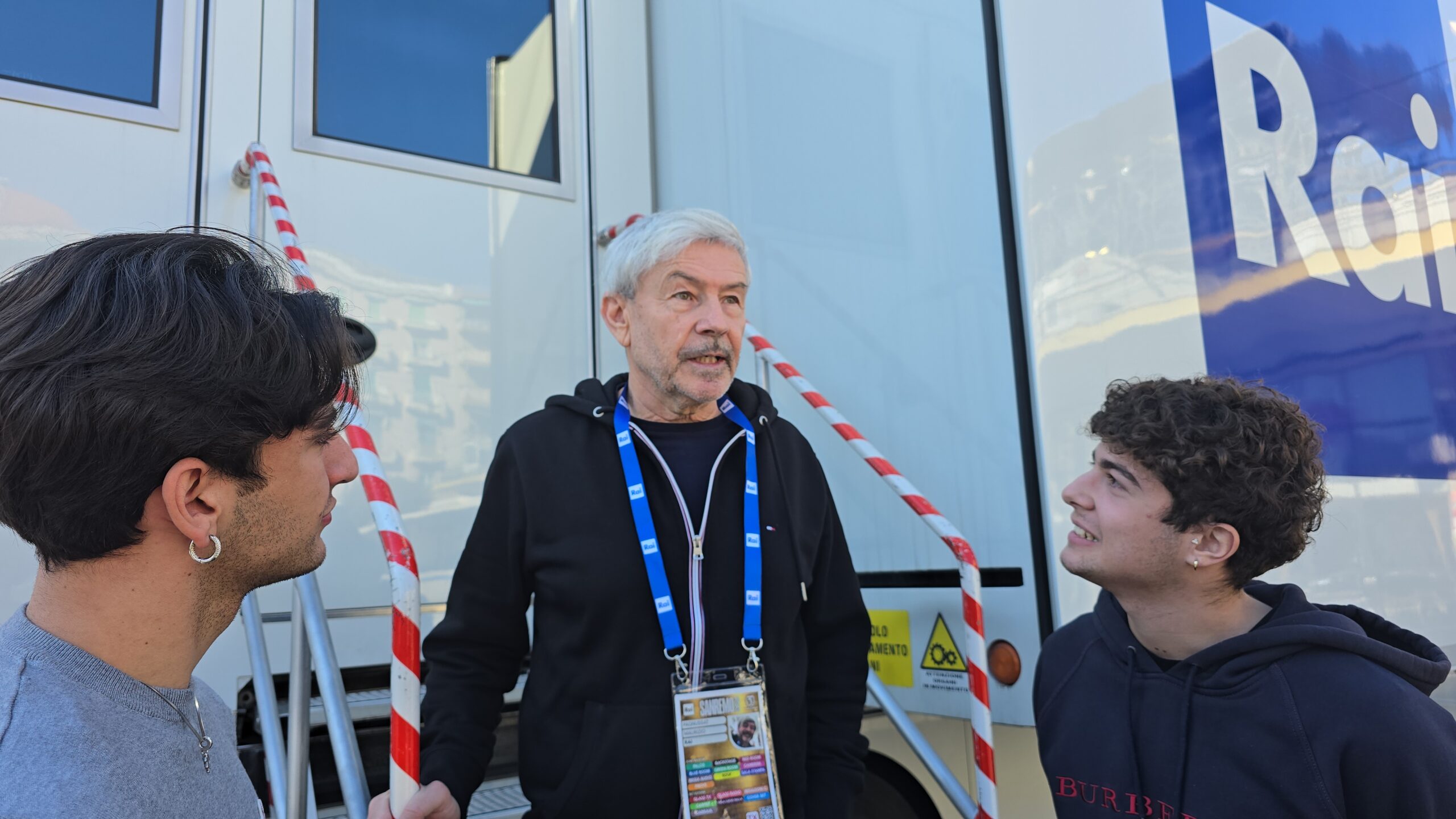 La redazione del Liceo Cassini intervista il regista del Festival di Sanremo Maurizio Pagnussat